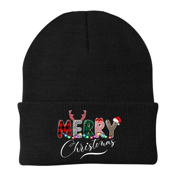Merry Christmas Holiday Cute Patterns Beanie