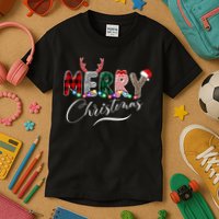 Merry Christmas Holiday Cute Patterns Kids T-Shirt