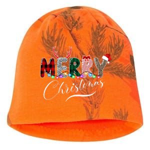 Merry Christmas Holiday Cute Patterns Kati - Camo Knit Beanie