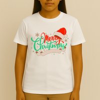 Merry Christmas Holiday Santa Snowflake T-Shirt