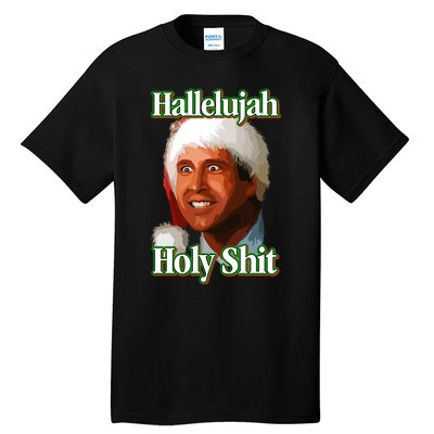 Merry Christmas Hallelujah Holy Shit 2024 Tall T-Shirt