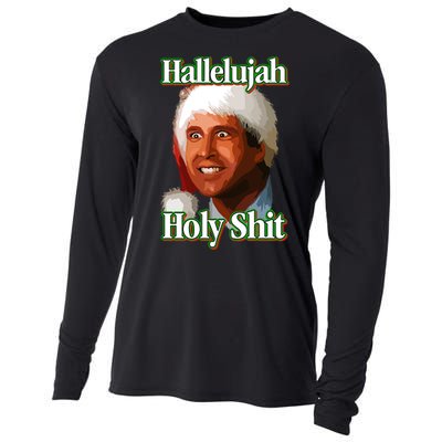 Merry Christmas Hallelujah Holy Shit 2024 Cooling Performance Long Sleeve Crew