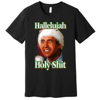 Merry Christmas Hallelujah Holy Shit 2024 Premium T-Shirt