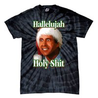 Merry Christmas Hallelujah Holy Shit 2024 Tie-Dye T-Shirt