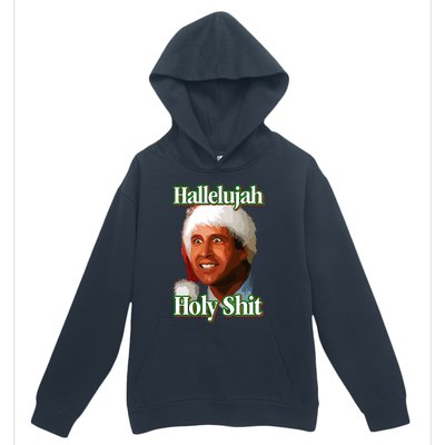 Merry Christmas Hallelujah Holy Shit 2024 Urban Pullover Hoodie