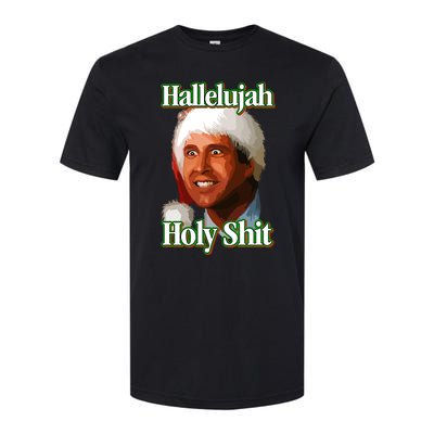 Merry Christmas Hallelujah Holy Shit 2024 Softstyle CVC T-Shirt