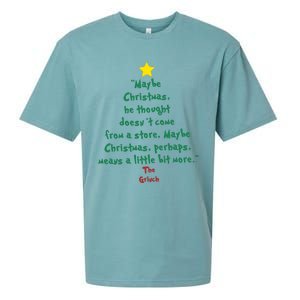 Maybe Christmas He Thought Doesnt Come From A Store Sueded Cloud Jersey T-Shirt