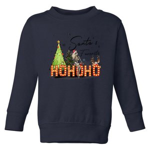 Merry Christmas Ho Ho Ho Xmas Holiday Graphic Tank Top Toddler Sweatshirt