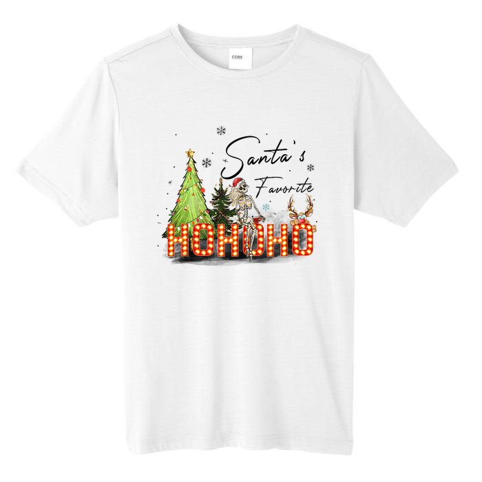 Merry Christmas Ho Ho Ho Xmas Holiday Graphic Tank Top Tall Fusion ChromaSoft Performance T-Shirt