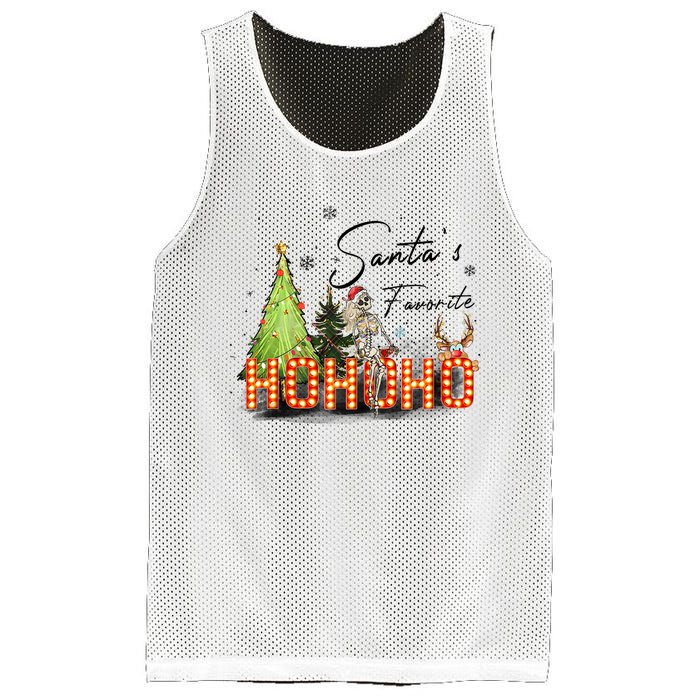 Merry Christmas Ho Ho Ho Xmas Holiday Graphic Tank Top Mesh Reversible Basketball Jersey Tank