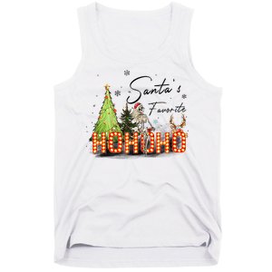 Merry Christmas Ho Ho Ho Xmas Holiday Graphic Tank Top Tank Top