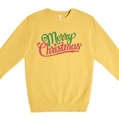 Merry Christmas Holiday Season Xmas Family Matching Premium Crewneck Sweatshirt