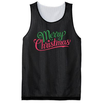 Merry Christmas Holiday Season Xmas Family Matching Mesh Reversible Basketball Jersey Tank