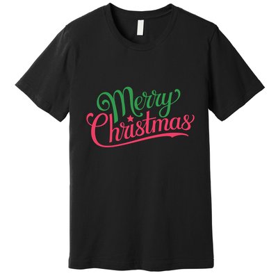Merry Christmas Holiday Season Xmas Family Matching Premium T-Shirt