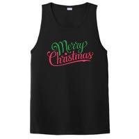 Merry Christmas Holiday Season Xmas Family Matching PosiCharge Competitor Tank