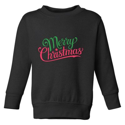 Merry Christmas Holiday Season Xmas Family Matching Toddler Sweatshirt