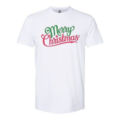 Merry Christmas Holiday Season Xmas Family Matching Softstyle CVC T-Shirt