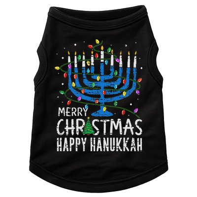 Merry Chrismukkah Happy Christmas Hanukkah Chanukah Jewish Doggie Tank