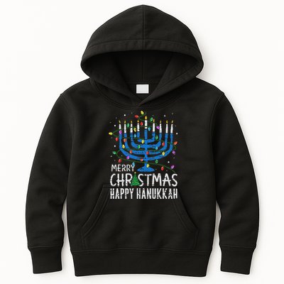 Merry Chrismukkah Happy Christmas Hanukkah Chanukah Jewish Kids Hoodie