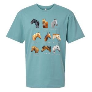 Merry Christmas Horse Breeds Equestrian Cowboy Cowgirl Xmas Sueded Cloud Jersey T-Shirt