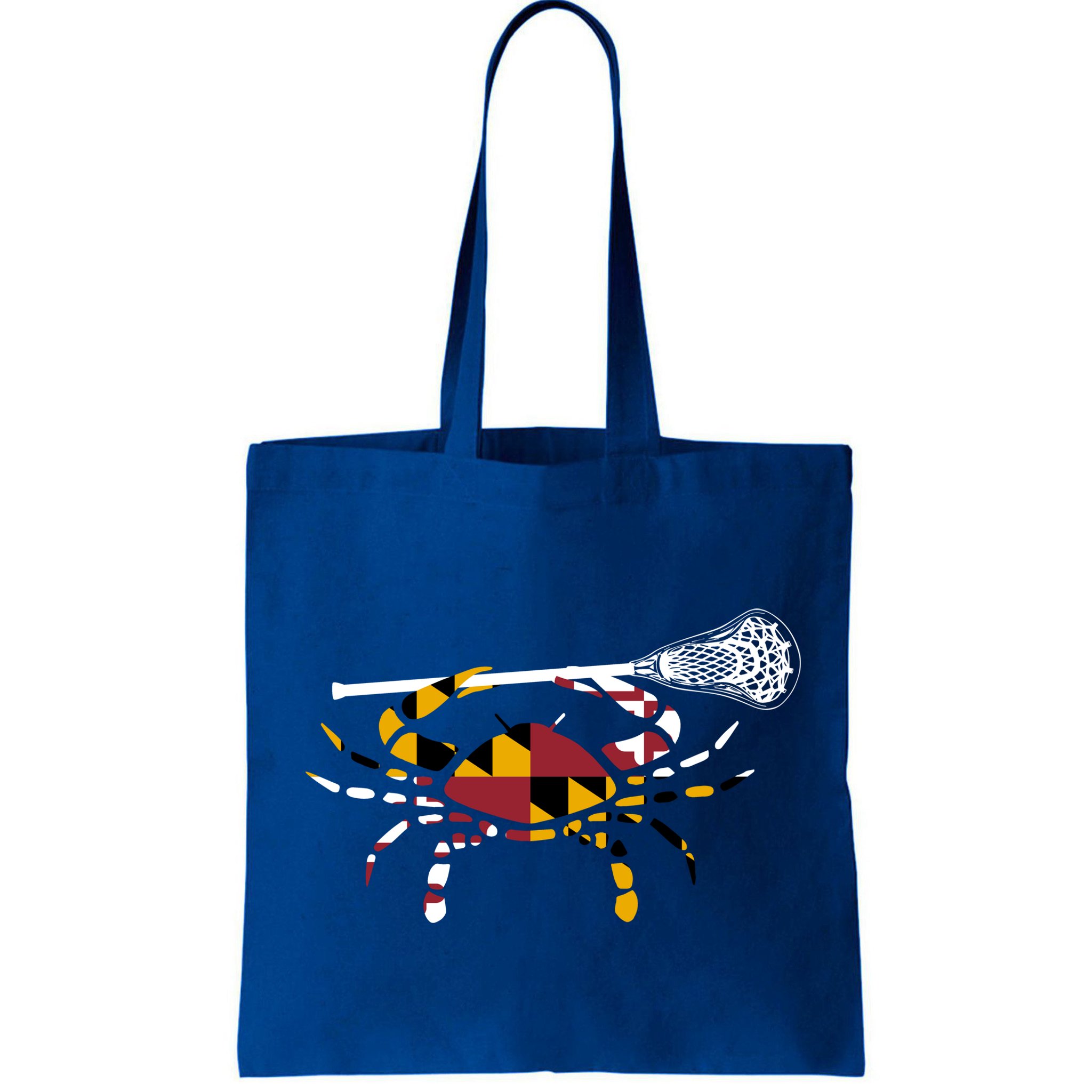 Maryland Crab Holding Lacrosse Stick Boys Girls Lax Funny Gift Bag