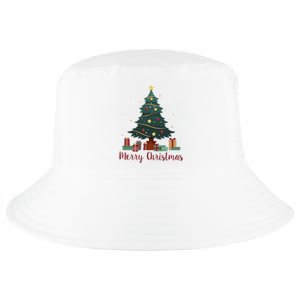 Merry Christmas Holiday Tree Festive Cool Comfort Performance Bucket Hat