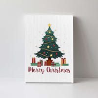 Merry Christmas Holiday Tree Festive Canvas