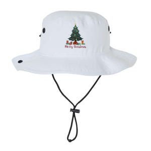 Merry Christmas Holiday Tree Festive Legacy Cool Fit Booney Bucket Hat