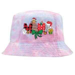 Mama Christmas Holiday Matching Family Season Xmas Tie-Dyed Bucket Hat