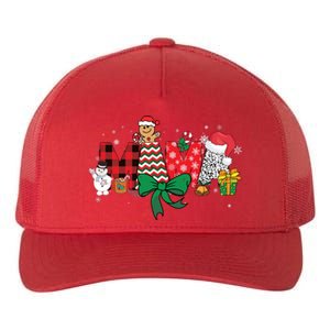 Mama Christmas Holiday Matching Family Season Xmas Yupoong Adult 5-Panel Trucker Hat