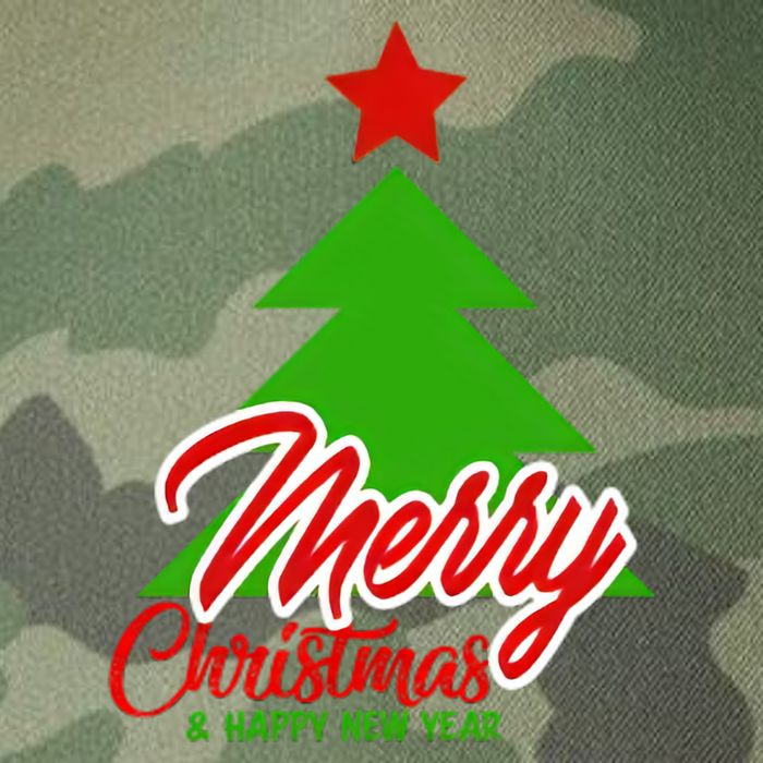 Merry Christmas & Happy New Year X Christmas Tree Legacy Tie Dye Trucker Hat