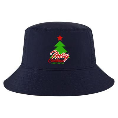 Merry Christmas & Happy New Year X Christmas Tree Cool Comfort Performance Bucket Hat