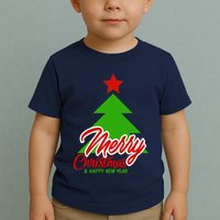 Merry Christmas & Happy New Year X Christmas Tree Toddler T-Shirt