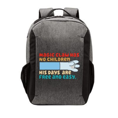 Magic Claw Has No Children His Days Are Free And Wasy Vector Backpack