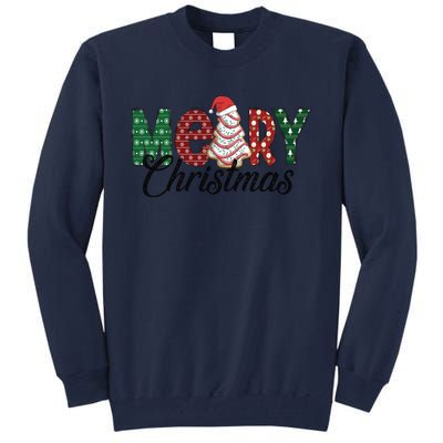 Merry Christmas Holiday Season Matching Family Group Tall Sweatshirt