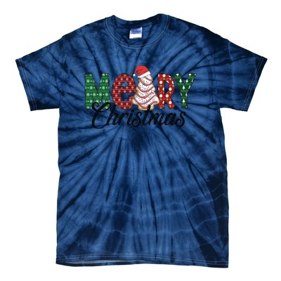 Merry Christmas Holiday Season Matching Family Group Tie-Dye T-Shirt