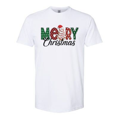 Merry Christmas Holiday Season Matching Family Group Softstyle CVC T-Shirt