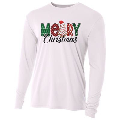 Merry Christmas Holiday Season Matching Family Group Cooling Performance Long Sleeve Crew