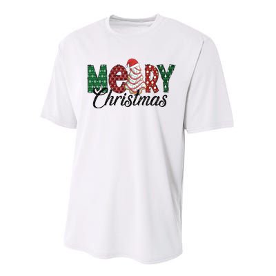 Merry Christmas Holiday Season Matching Family Group Performance Sprint T-Shirt