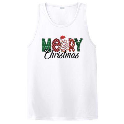 Merry Christmas Holiday Season Matching Family Group PosiCharge Competitor Tank