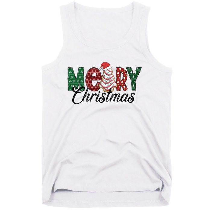 Merry Christmas Holiday Season Matching Family Group Tank Top