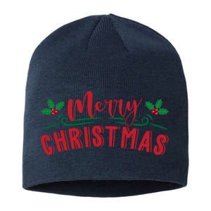 Merry Christmas Holiday Gift Sustainable Beanie