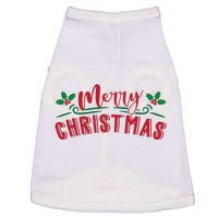 Merry Christmas Holiday Gift Doggie Tank