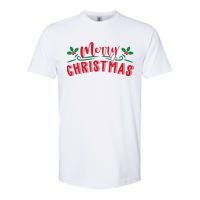 Merry Christmas Holiday Gift Softstyle CVC T-Shirt