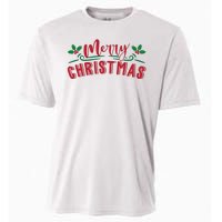 Merry Christmas Holiday Gift Cooling Performance Crew T-Shirt