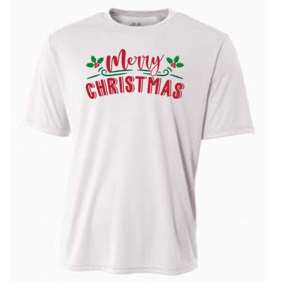 Merry Christmas Holiday Gift Cooling Performance Crew T-Shirt