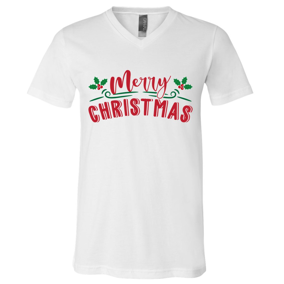 Merry Christmas Holiday Gift V-Neck T-Shirt