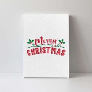 Merry Christmas Holiday Gift Canvas