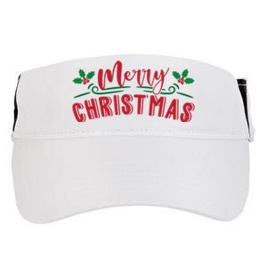 Merry Christmas Holiday Gift Adult Drive Performance Visor