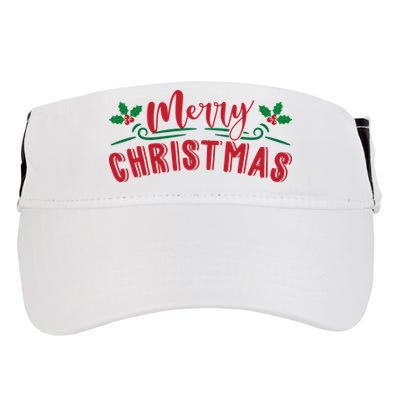 Merry Christmas Holiday Gift Adult Drive Performance Visor
